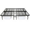 Queen size Heavy Duty Metal Platform Bed Frame - Supports up to 4,400 lbs