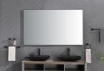 60x 36Inch LED Mirror Bathroom Vanity Mirror with Back Light;  Wall Mount Anti-Fog Memory Large Adjustable Vanity Mirror