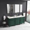 60x 36Inch LED Mirror Bathroom Vanity Mirror with Back Light;  Wall Mount Anti-Fog Memory Large Adjustable Vanity Mirror