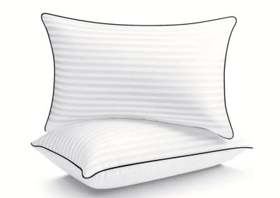 Bed Pillows Stripe, 1pack (Option: 43x66cm)